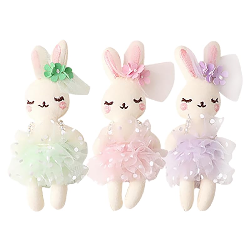GALPADA Bunny Plush Toys - Soft Mini Plush Rabbits for Crafting & Clothing Supplies for Boys and Girls